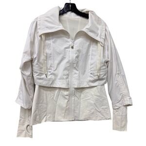 Lululemon Seek The Peak Double Cropped Drawstring Jacket size 8